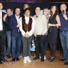 Exclusif - Nicolas Petit, Alain Souchon, Bernard Montiel, Laurent Voulzy, Igit, Thierry Beccaro, LikesBerry, Tiffany Bonvoisin et Alexandre Devoise - Concert privé MFM Radio de Alain Souchon et Laurent Voulzy sur un bateau-mouche à Paris le 10 novembre 2015. ©Guirec Coadic/Bestimage