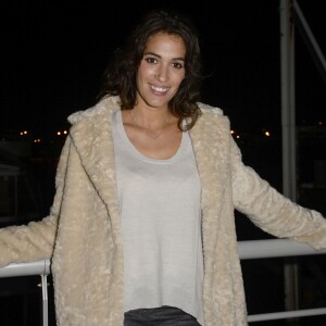Exclusif - Laurie Cholewa - Concert privé MFM Radio de Alain Souchon et Laurent Voulzy sur un bateau-mouche à Paris le 10 novembre 2015. ©Guirec Coadic/Bestimage