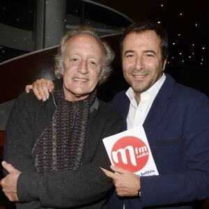 Exclusif - Didier Barbelivien et Bernard Montiel - Concert privé MFM Radio de Alain Souchon et Laurent Voulzy sur un bateau-mouche à Paris le 10 novembre 2015. ©Guirec Coadic/Bestimage