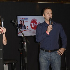 Exclusif - Tiffany Bonvoisin et Alexandre Devoise - Concert privé MFM Radio de Alain Souchon et Laurent Voulzy sur un bateau-mouche à Paris le 10 novembre 2015. ©Guirec Coadic/Bestimage
