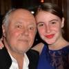 Marc Jolivet et sa fille - Remise du 2ème prix Bristol des Lumières au Bristol à Paris, le 12 novembre 2015. ©Veeren/Bestimage