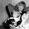 Vanessa Redgrave avec ses filles Joely et Natasha en 1965
