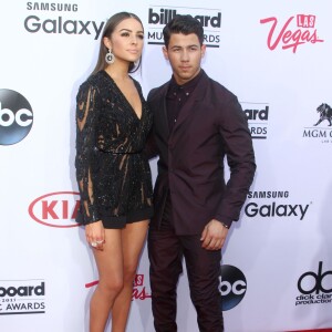 Nick Jonas, Olivia Culpo - Soirée des "Billboard Music Awards" à Las Vegas le 17 mai 2015.