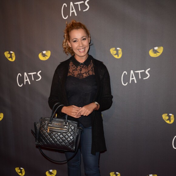 Chimène Badi - Première de la comédie musicale "Cats" au théâtre Mogador à Paris, le 1er octobre 2015.