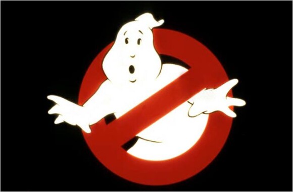Le fameux logo de Ghostbusters dessiné par Michael C. Gross.