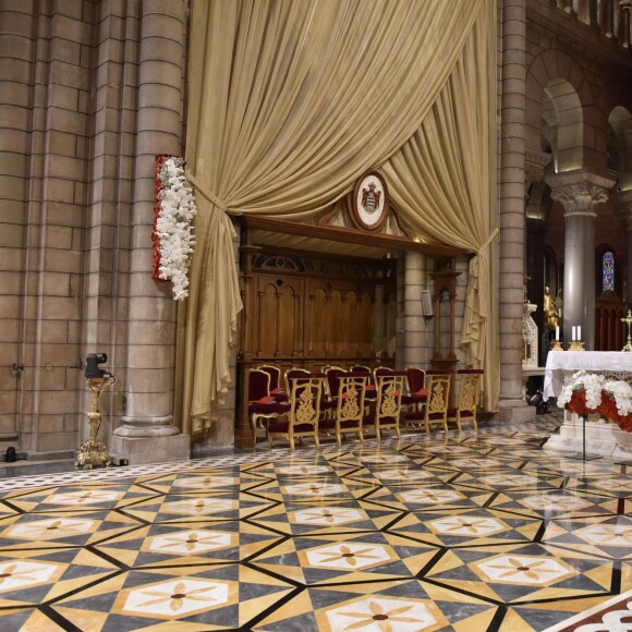 Illustration - La famille princière de Monaco en la cathédrale lors de la fête nationale de Monaco. Le 19 novembre 2015 © Charly Gallo / Palais Princier Monaco / Bestimage  Princely family of Monaco at the Cathedral of Monaco during the official ceremonies for the Monaco National Day at Cathedrale Notre-Dame-Immaculee de Monaco on November 19, 2015 in Monaco, Monaco19/11/2015 - Monaco