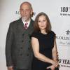 John Malkovich et sa femme Nicoletta Peyran à la soirée 100 Years: The Movie You Will Never See à Beverly Hills, le 18 novembre 2015