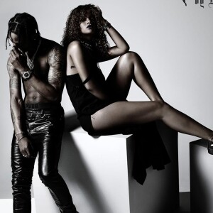 Travi$ Scott et Rihanna incarnent la Creeper, premier modèle de la collection Fenty - Puma by Rihanna.