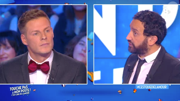 Matthieu Delormeau déclare sa flamme à Cyril Hanouna dans Touche pas à mon poste : C'est que de l'amour, le 20 novembre 2015 sur D8.