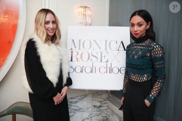 Sarah Chloe, Monica Rose lors de la soirée pour célébrer la collection Monica Rose X Sarah Chloe à Los Angeles le 19 novembre 2015