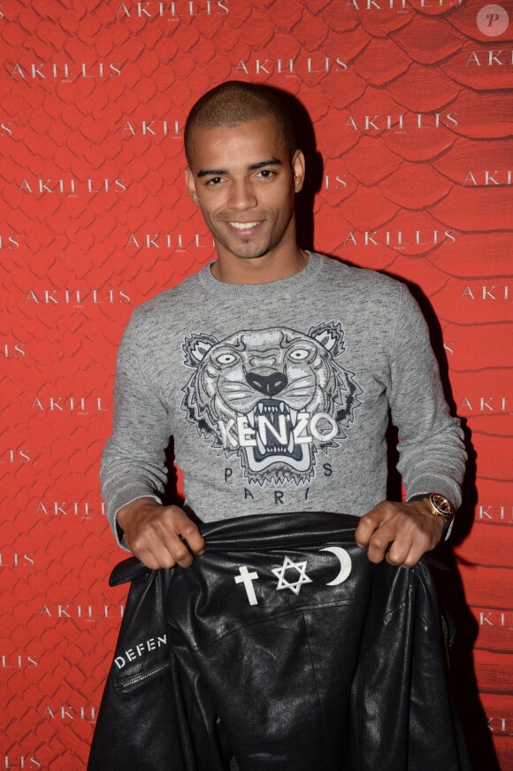 Exclusif - Brahim Zaibat - Soirée pour la présentation de la collection "Python" du bijoutier Akillis à Paris le 23 juin 2015.