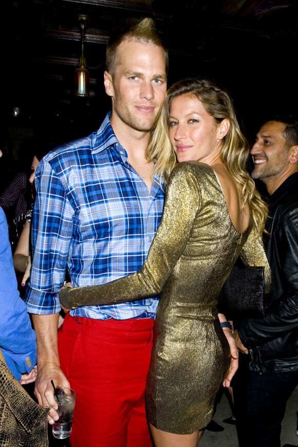 Tom Brady et Gisele Bundchen à New York. Le 3 mai 2014.