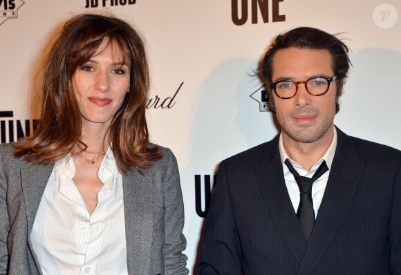Doria Tillier et Nicolas Bedos - Avant-première du film "Un + Une" de Claude Lelouch à l'UGC Normandie à Paris le 23 novembre 2015.
