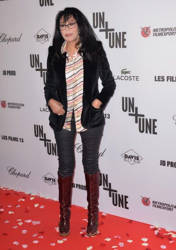 Yamina Benguigui - Avant-première du film "Un + Une" de Claude Lelouch à l'UGC Normandie à Paris le 23 novembre 2015.