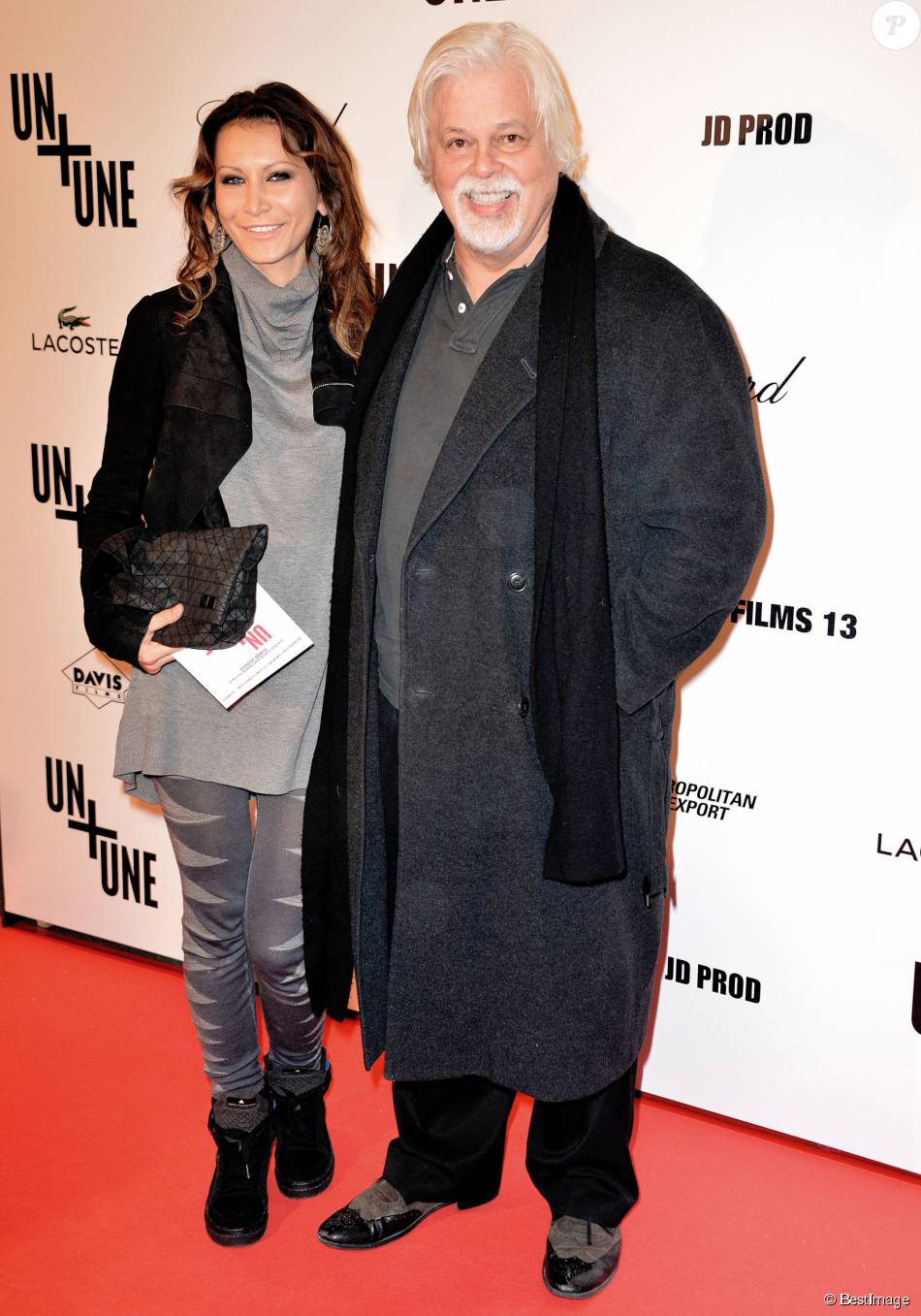 Paul Watson et sa femme Yana - Avant-première du film Un ...