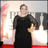 Adele aux Brit Awards 2011.