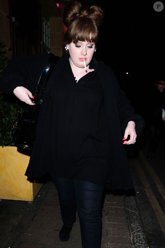 Adele à Londres en avril 2008.