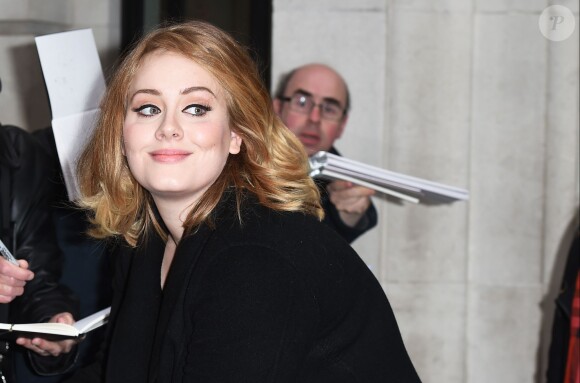 Adele à Londres en octobre 2015.