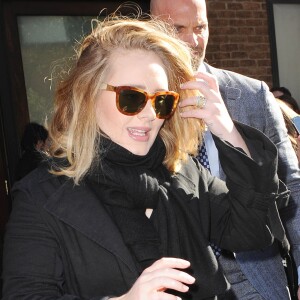 Adele à New York le 17 novembre 2015.