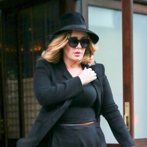 Adele à New York le 14 novembre 2015.