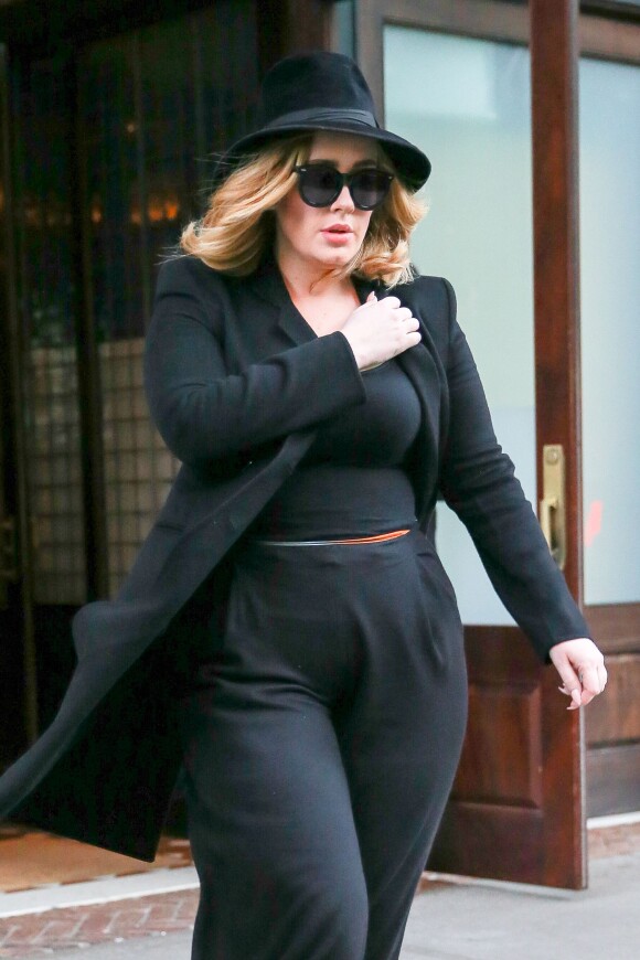 Adele à New York le 14 novembre 2015.