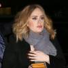 Adele à New York le 23 novembre 2015.