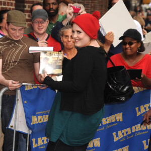 Adele au Ed Sullivan Theater pour le Late Show with David Letterman à New York City, le 16 juin 2008.