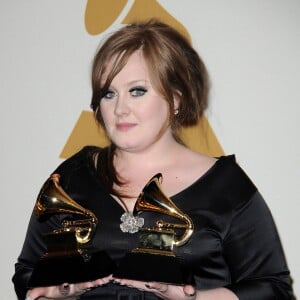 Adele aux Grammy Awards 2009.