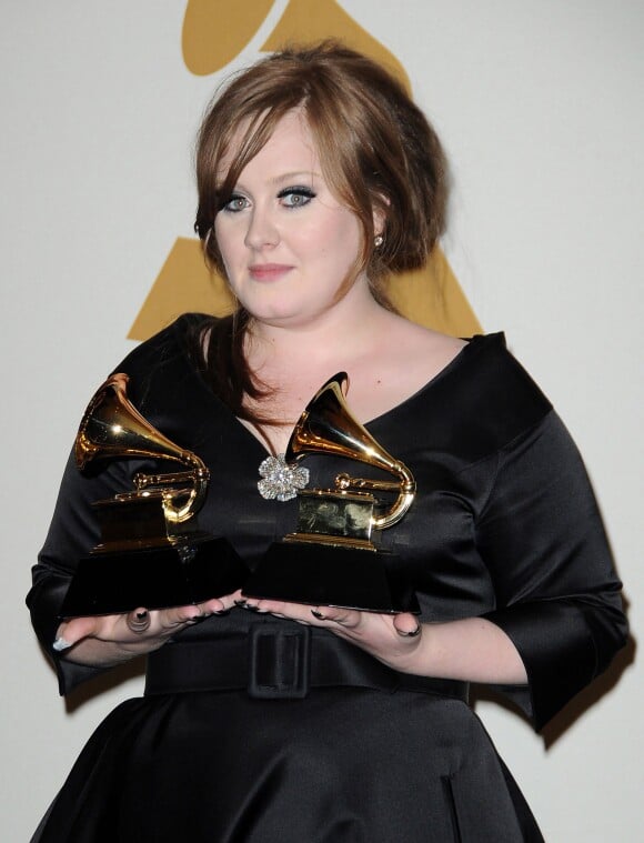 Adele aux Grammy Awards 2009.