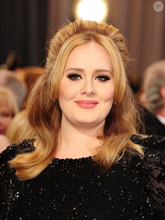 Adele à Los Angeles, le 26 février 2013.