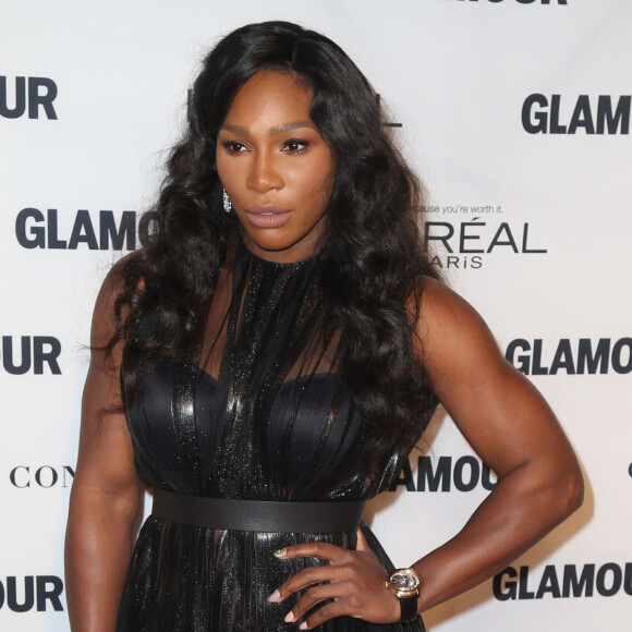 Serena Williams lors de la soirée des "Glamour Women Of The Year Awards" 2015 au Carnegie Hall de New York, le 9 novembre 2015