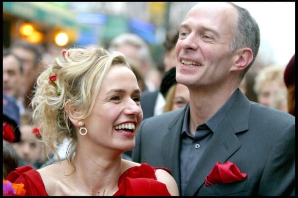 Mariage de Sandrine Bonnaire et Guillaume Laurant à Cabourg en 2003