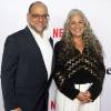 Marta Kauffman et son mari Michael Skloff à la première de "Grace And Frankie" à Los Angeles, le 29 avril 2015
