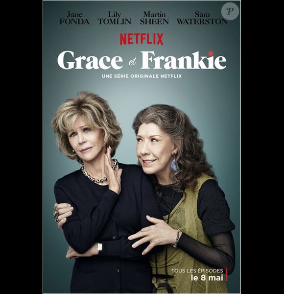 Jane Fonda et Lily Tomlin : Les stars de la série Grace et Franckie créée par Marta Kauffman et diffusée sur Netflix.