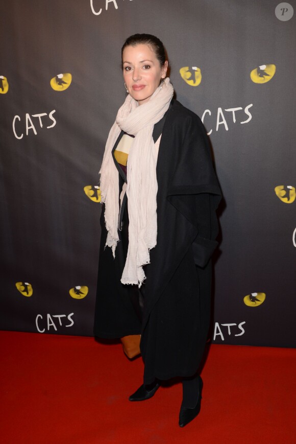 Tina Arena - Première de la comédie musicale "Cats" au théâtre Mogador à Paris, le 1er octobre 2015