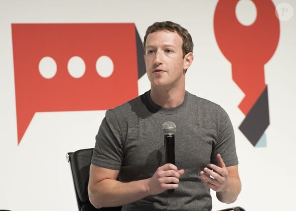 Mark Zuckerberg lors du Mobile World Congress en Espagne, le 2 mars 2015