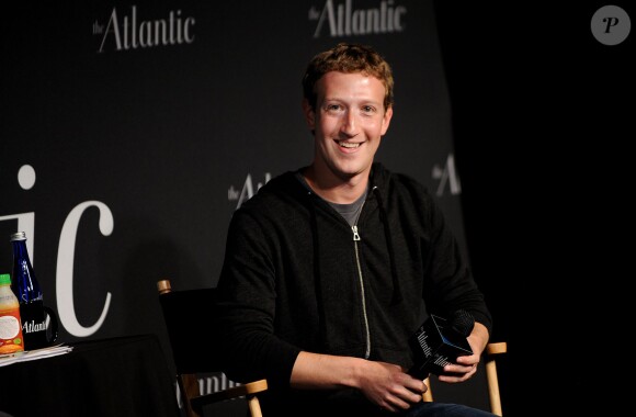 Mark Zuckerberg donne une interview au Newseum de Washington, le 18 septembre 2013