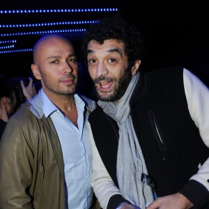 Eric Judor et Ramzy Bedia au Palais de Tokyo à Paris le 4 novembre 2013.