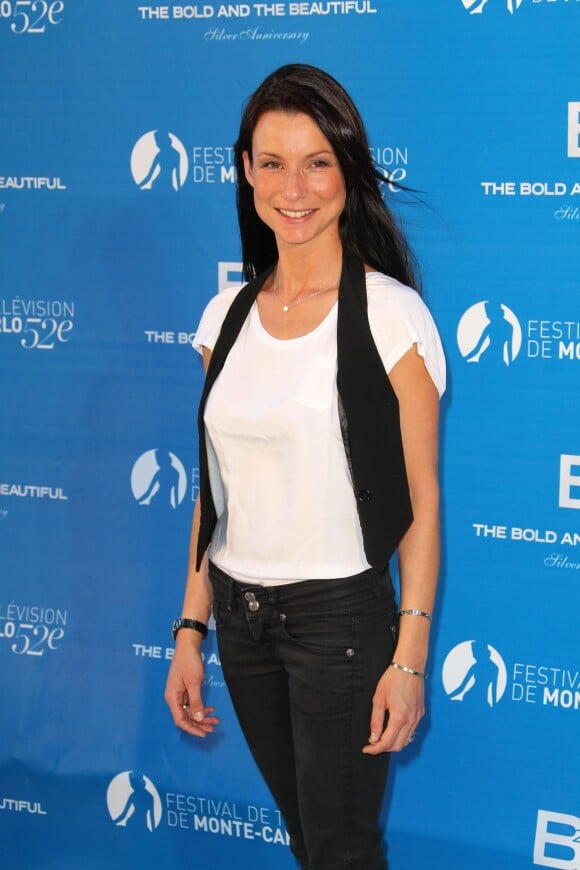Jennifer Lauret, à Monaco, 11 juin 2012.