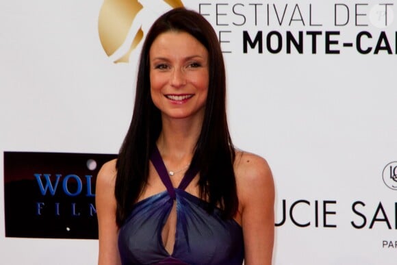 Jennifer Lauret lors de la cérémonie d'ouverture du 52e Festival de la Télévision de Monte-Carlo, en juin 2012.