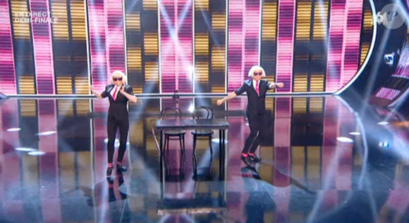 Up and over it, dans la demi-finale d'Incroyable Talent saison 10 sur M6, le mardi 1er décembre 2015.