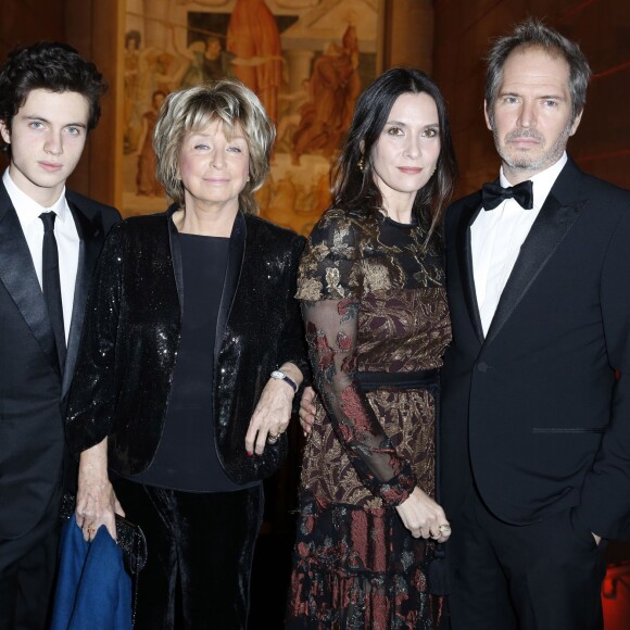 Exclusif - Géraldine Pailhas et son compagnon Christopher Thompson, Danièle Thompson, guest lors de la Vingt-troisième édition du Bal au Palais de Chaillot à Paris, le 28 novembre 2015.  © Le Bal/Jacovides/Borde/Moreau/Bestimage