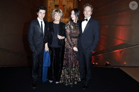 Exclusif - Géraldine Pailhas et son compagnon Christopher Thompson, Danièle Thompson, guest lors de la Vingt-troisième édition du Bal au Palais de Chaillot à Paris, le 28 novembre 2015.  © Le Bal/Jacovides/Borde/Moreau/Bestimage