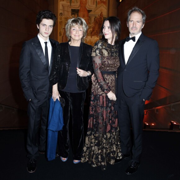 Exclusif - Géraldine Pailhas et son compagnon Christopher Thompson, Danièle Thompson, guest lors de la Vingt-troisième édition du Bal au Palais de Chaillot à Paris, le 28 novembre 2015.  © Le Bal/Jacovides/Borde/Moreau/Bestimage