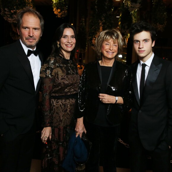 Exclusif - Géraldine Pailhas et son compagnon Christopher Thompson, Danièle Thompson, guest lors de la Vingt-troisième édition du Bal au Palais de Chaillot à Paris, le 28 novembre 2015.  © Le Bal/Jacovides/Borde/Moreau/Bestimage