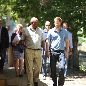 Le prince Harry s'est rendu au centre Ottery Youth à Cape Town le premier jour de son voyage en Afrique du Sud. Le 30 novembre 2015