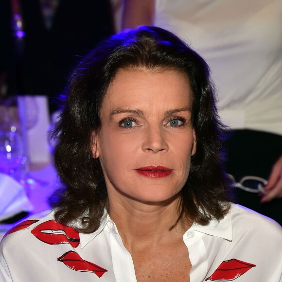 Exclusif - La princesse Stéphanie de Monaco, présidente de Fight Aids Monaco et ambassadrice de l'ONUSIDA - Ventes aux enchères en faveur de Fight Aids Monaco à l'hôtel Le Meridien Beach Plaza à Monaco, le 1er décembre 2015. ©Bruno Bebert/Olivier Huitel/Pool Restreint/Bestimage