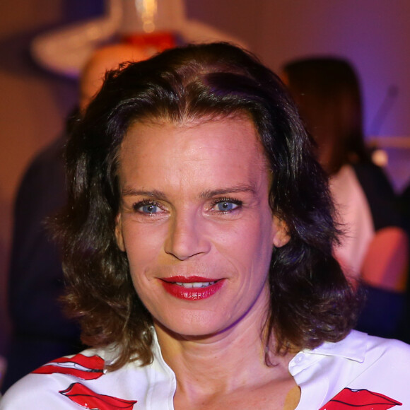 Exclusif - La princesse Stéphanie de Monaco, présidente de Fight Aids Monaco et ambassadrice de l'ONUSIDA - Ventes aux enchères en faveur de Fight Aids Monaco à l'hôtel Le Meridien Beach Plaza à Monaco, le 1er décembre 2015. ©Bruno Bebert/Olivier Huitel/Pool Restreint/Bestimage