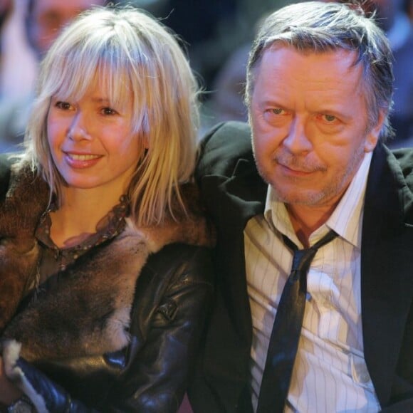 Renaud et Romane Serda le 25 janvier 2007 à Paris