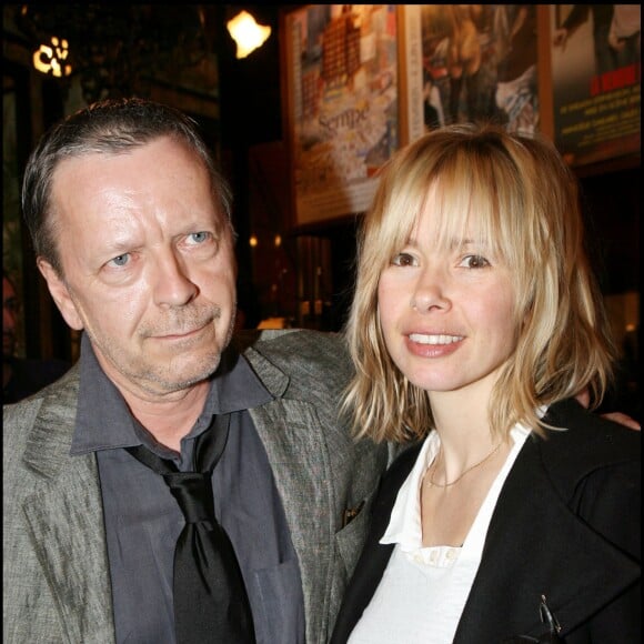 Renaud et Romane Serda à Paris, le 15 mars 2007.